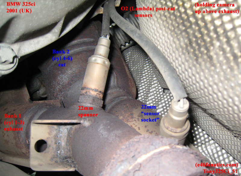 Post Cat Con O2 Sensor Oxygen sensor post cat, Bank 2, No signal - Technical help (E46) - E46Zone